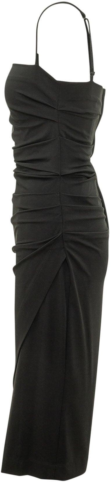 26FW 돌체앤가바나 미디 원피스 F6JMHTFUIBFN0000 BLACK - DOLCE & GABBANA