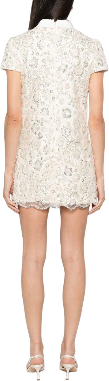 26FW 셀프 포트레이트 숏 원피스 AW26019SCCREAM WHITE - SELF PORTRAIT