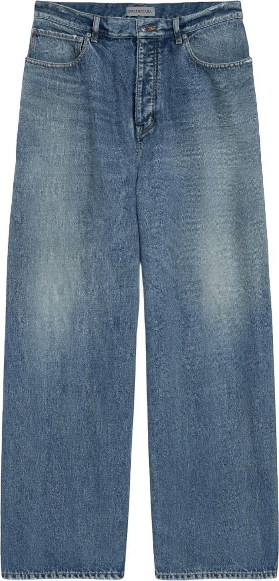 26FW 발렌시아가 데님 팬츠 BALENCIAGA745213TDW145002BAGGYFITJEANSLIGHTBLUE