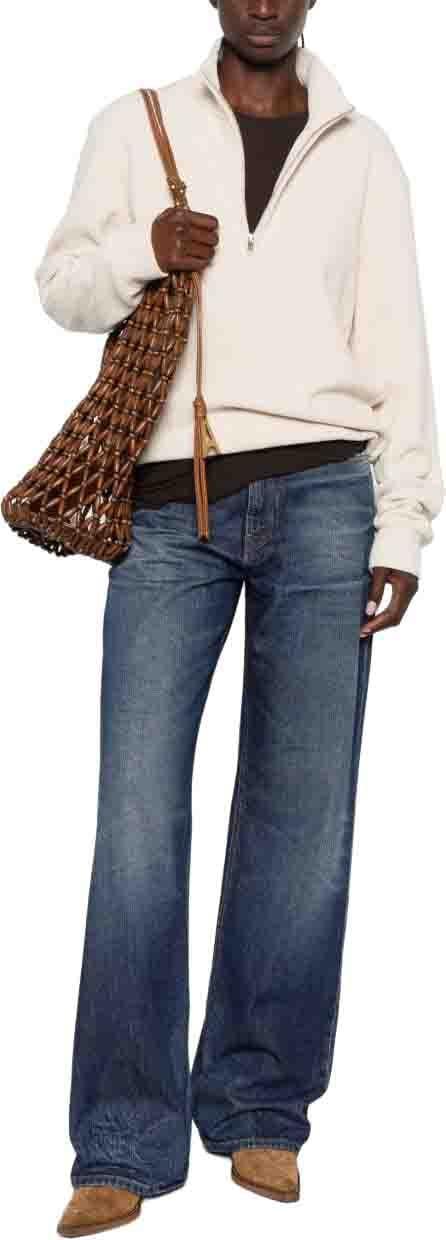 26FW 하이쿠레 데님 팬츠 HEW03185DF207L0944L0944 NAVY - HAIKURE
