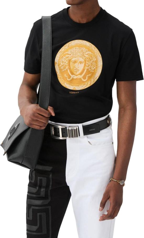 26FW 베르사체 탑 10264521A193031B000 BLACK - VERSACE