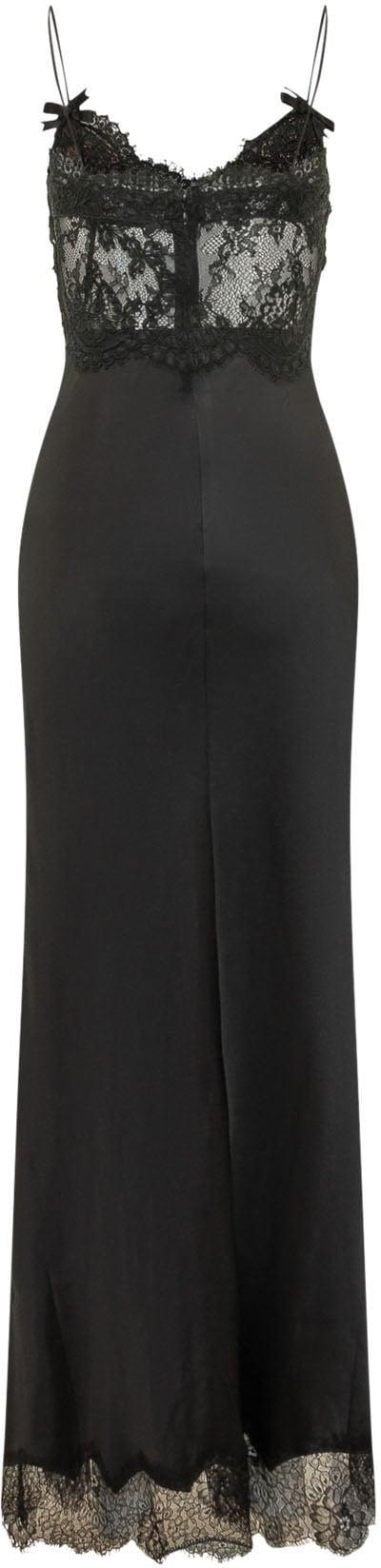 26FW 셀프 포트레이트 롱 원피스 AW26023MABBLACK - SELF PORTRAIT
