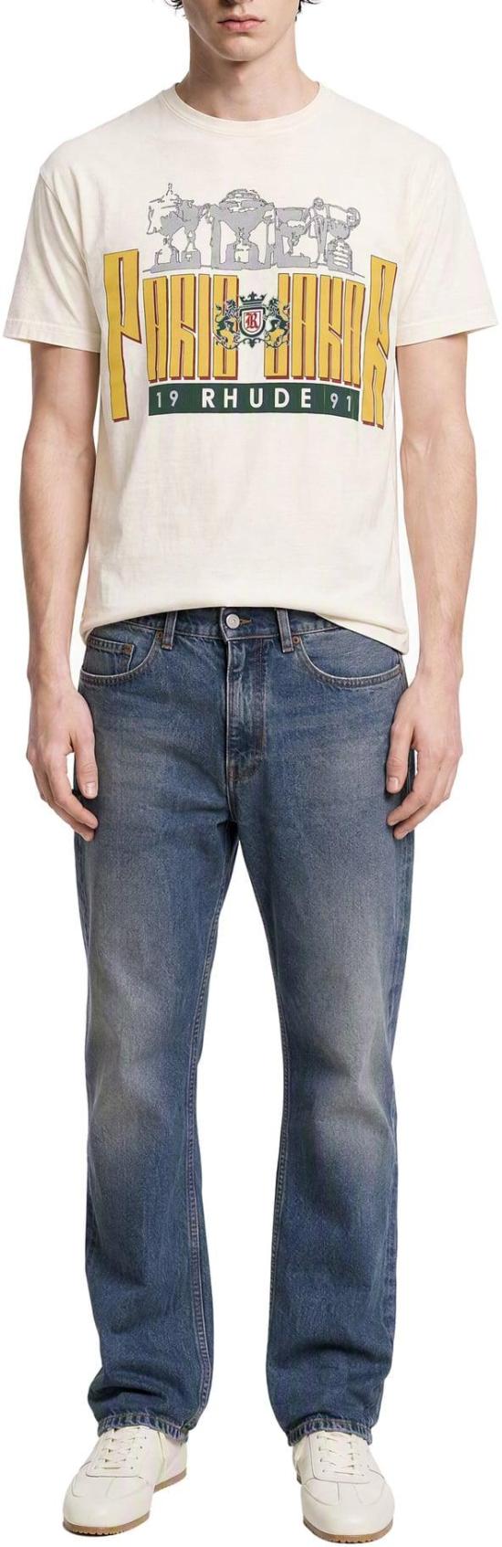 26FW 루드 탑 753734 WHITE - RHUDE