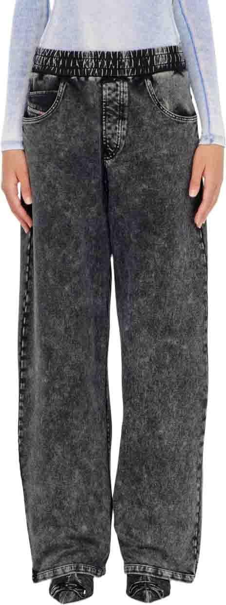 26FW 디젤 데님 팬츠 A240690EFBJ65BA DONKERGREY - DIESEL