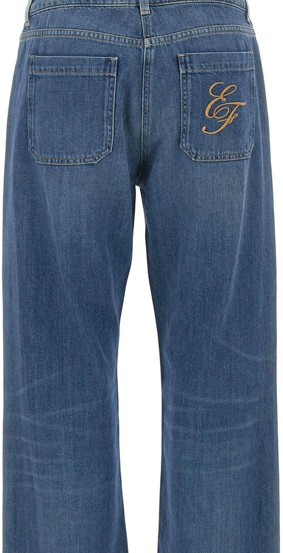 26FW 엘리자베타프랜치 데님 팬츠 PJ17I66E2139 BLUE - ELISABETTA FRANCHI