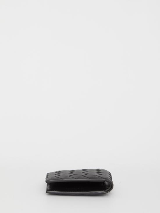 26FW 보테가베네타 인트레치아토 반지갑 743211VCPQ48803 NERO - BOTTEGA VENETA