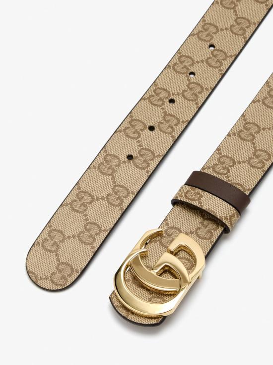 26FW 구찌 리버서블 컷 GG 마몽 벨트 874723AAGRK9751 BEIGE - GUCCI