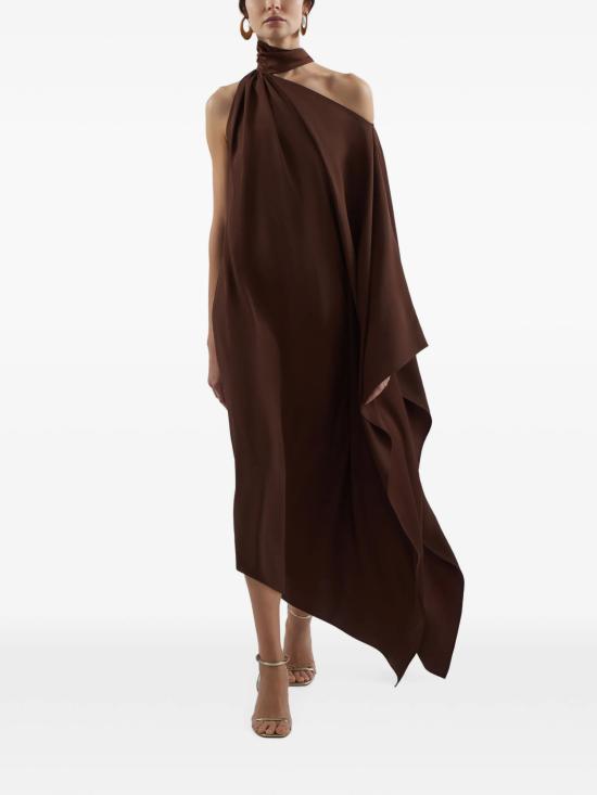 26FW 톨러 마르모 미디 원피스 TMPF2612711 MARRONE - TALLER MARMO MAIN