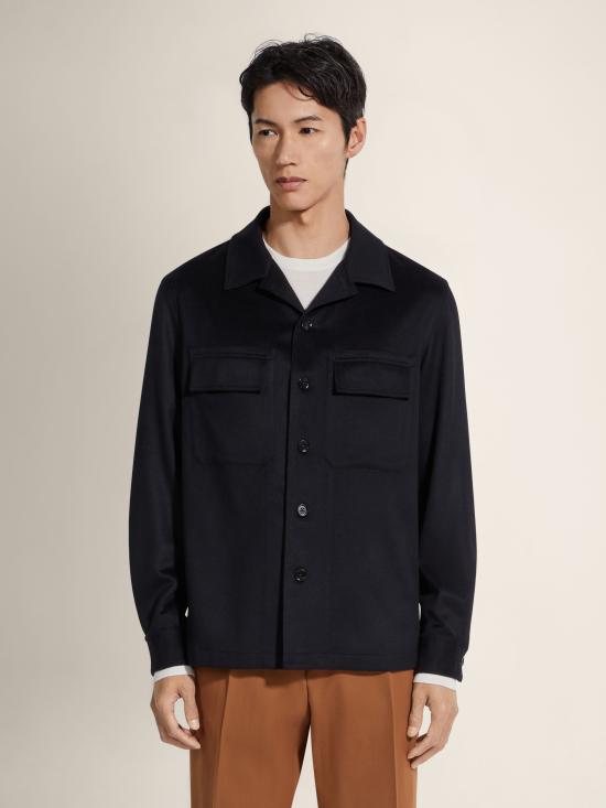 26FW 에르메네질도제냐 긴팔 셔츠 E8V46SOT6B923 BLU - ERMENEGILDO ZEGNA
