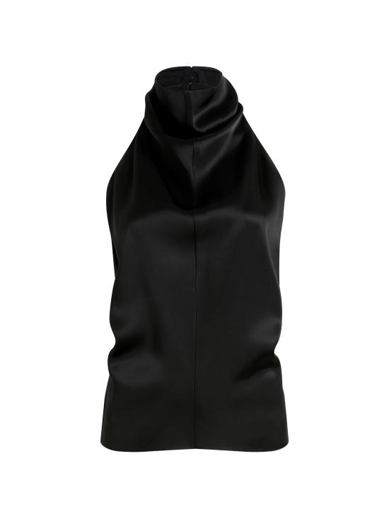 26FW 케이트 로네 플롱제 레더 홀터넥 탑 로네 플롱제 레더 홀터넥 탑 24874120200 NERO