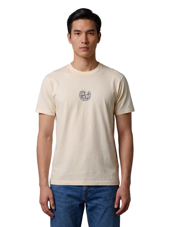 26FW 스톤 아일랜드 반팔 티셔츠 L2S152100001S0533V0093 BIANCO