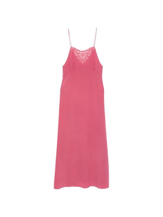 26FW 끌로에 미디 원피스 CH26UR1370056AQ FUCSIA