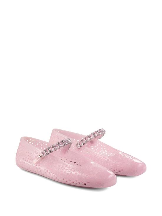 26FW 지미추 플랫 슈즈 THEJELLYNTXCOTTONCANDYSILVER ROSA - JIMMY CHOO