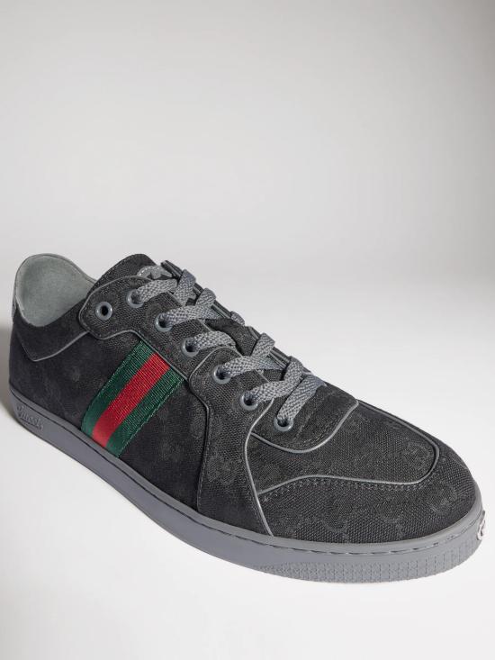 26FW 구찌 스트레치 로우탑 스니커즈 871608FAF481068 NERO - GUCCI