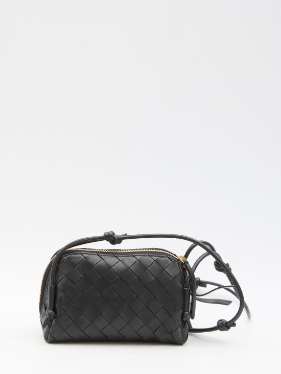 26FW 보테가베네타 인트레치아토 콘서트 파우치 794258VCPP18425 NERO