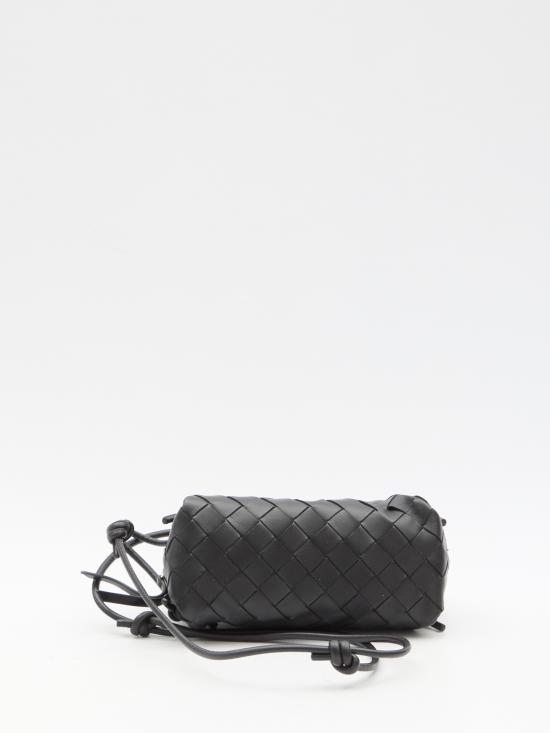 26FW 보테가베네타 인트레치아토 콘서트 파우치 794258VCPP18425 NERO - BOTTEGA VENETA