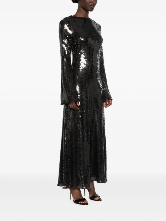 26FW 로테이트 바이 크리스텐슨 미디 원피스 1166951667 MARRONE - ROTATE BY BIRGERCHRISTENSEN