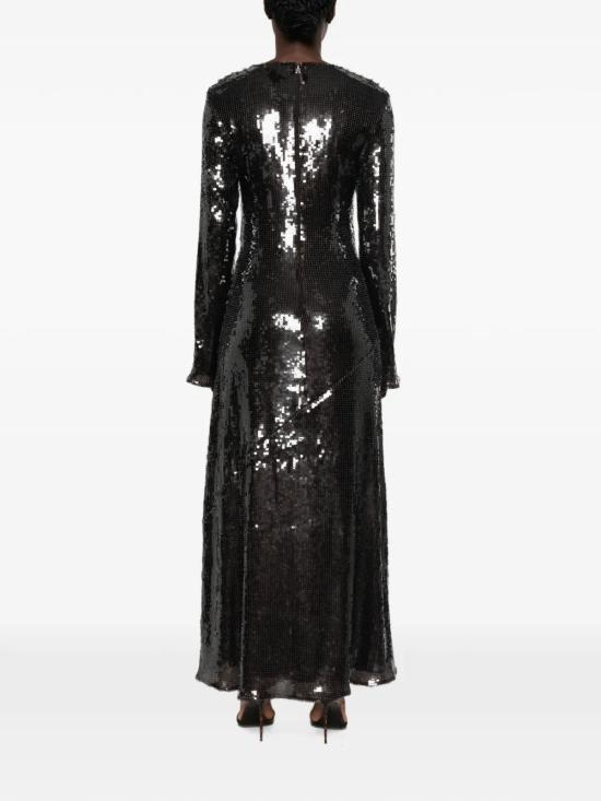 26FW 로테이트 바이 크리스텐슨 미디 원피스 1166951667 MARRONE - ROTATE BY BIRGERCHRISTENSEN