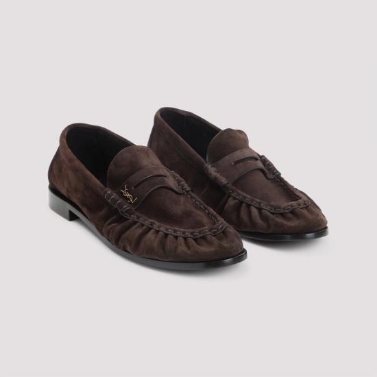 26FW 생로랑 로퍼 8394712W5AC6023 MARRONE - SAINT LAURENT
