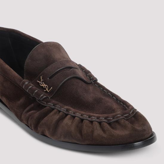 26FW 생로랑 로퍼 8394712W5AC6023 MARRONE - SAINT LAURENT