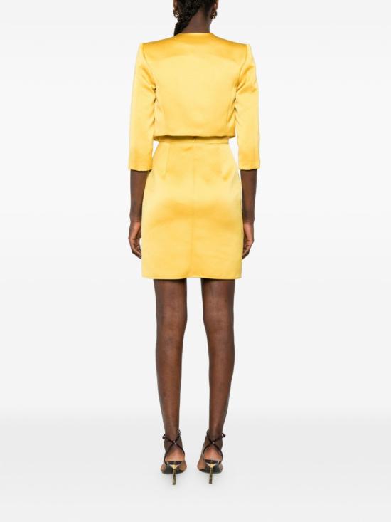26SS 엘리자베타프랜치 미디 원피스 TB00161E2EV4 YELLOW - ELISABETTA FRANCHI
