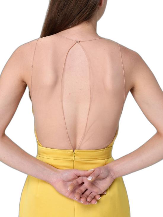 26SS 엘리자베타프랜치 미디 원피스 TB00161E2EV4 YELLOW - ELISABETTA FRANCHI