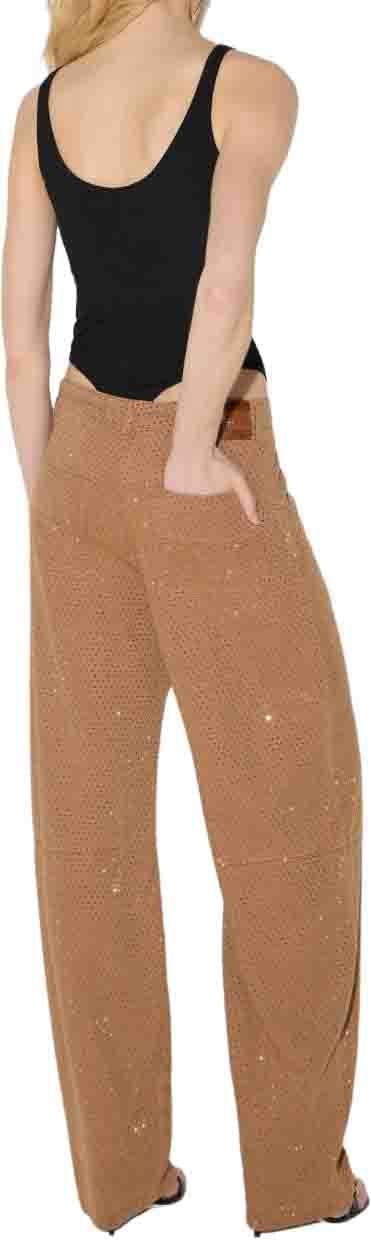 26FW 엘리자베타프랜치 데님 팬츠 PJ16D66E2AI6 BEIGE - ELISABETTA FRANCHI