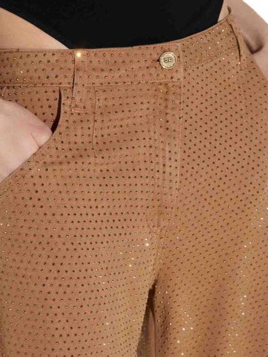 26FW 엘리자베타프랜치 데님 팬츠 PJ16D66E2AI6 BEIGE - ELISABETTA FRANCHI