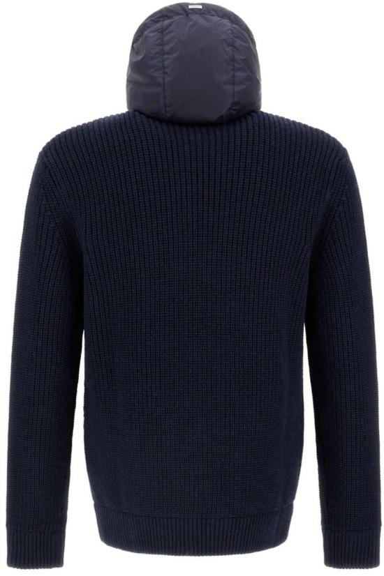 26FW 에르노 후드 티셔츠 MC000195U702729290 NAVY - HERNO