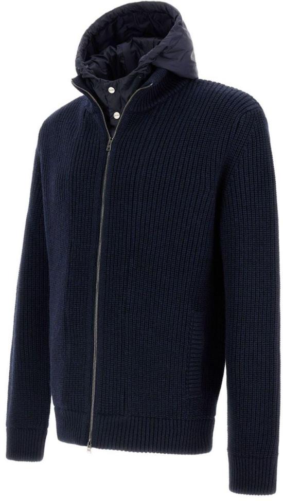 26FW 에르노 후드 티셔츠 MC000195U702729290 NAVY - HERNO