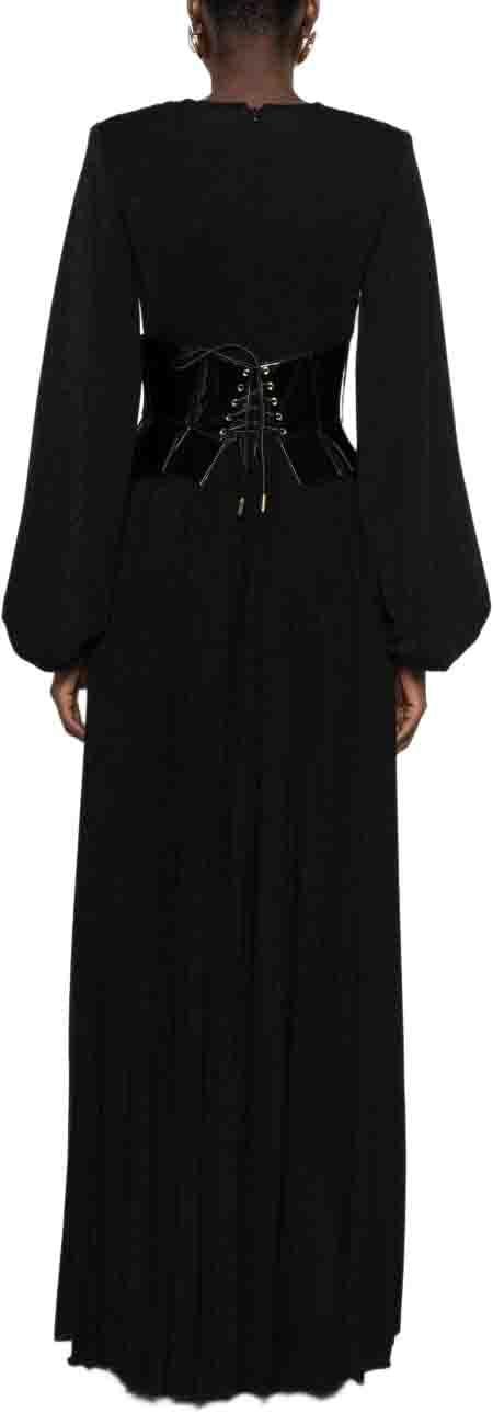 26FW 엘리자베타프랜치 롱 원피스 ABR1566E2110 BLACK - ELISABETTA FRANCHI