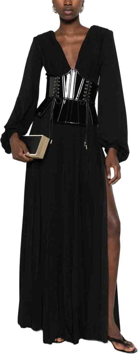 26FW 엘리자베타프랜치 롱 원피스 ABR1566E2110 BLACK - ELISABETTA FRANCHI