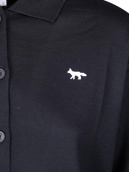 26FW 메종키츠네 가디건 MRWKC03KT1220 P199 BLACK - MAISON KITSUNE