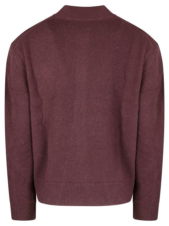 26FW 메종키츠네 가디건 MRWKC01KT1006 0553 DARK WOOD - MAISON KITSUNE
