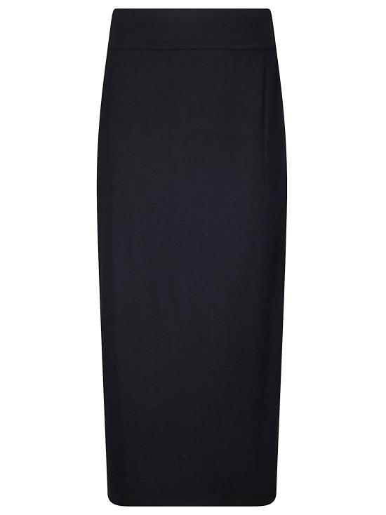 26FW 라보아트 롱 스커트 L972FG00501226W 015 BLACK