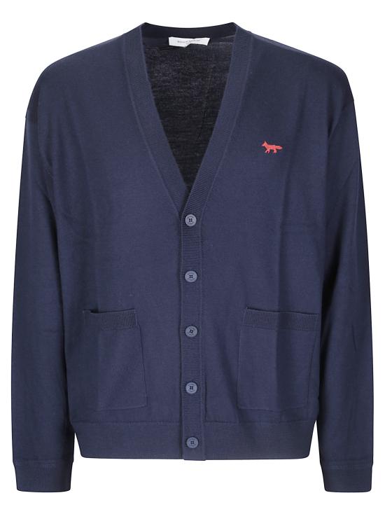 26FW 메종키츠네 가디건 MRMKC11KT1239 0413 CLASSIC NAVY