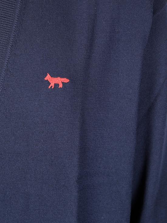 26FW 메종키츠네 가디건 MRMKC11KT1239 0413 CLASSIC NAVY - MAISON KITSUNE
