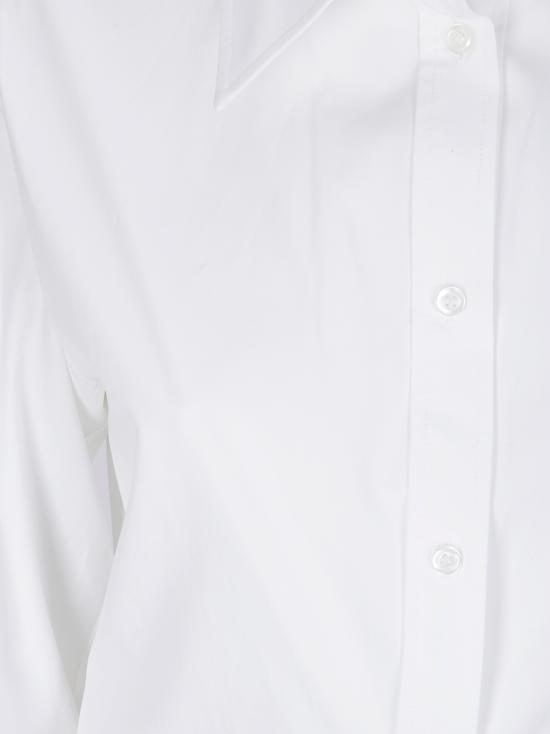 26FW 스포트막스 셔츠 2622196032600 001 WHITE BLACK - SPORTMAX