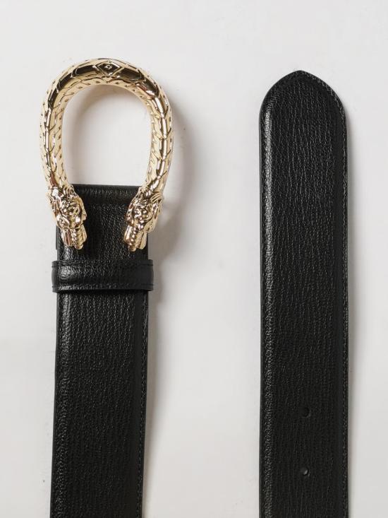 26FW 구찌 디오니서스 레더 벨트 874679AAGCM 1000 Black - GUCCI