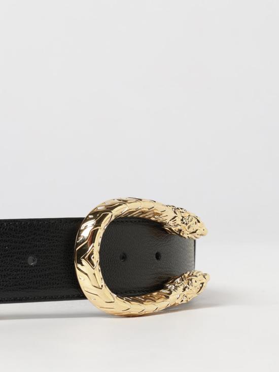 26FW 구찌 디오니서스 레더 벨트 874679AAGCM 1000 Black - GUCCI