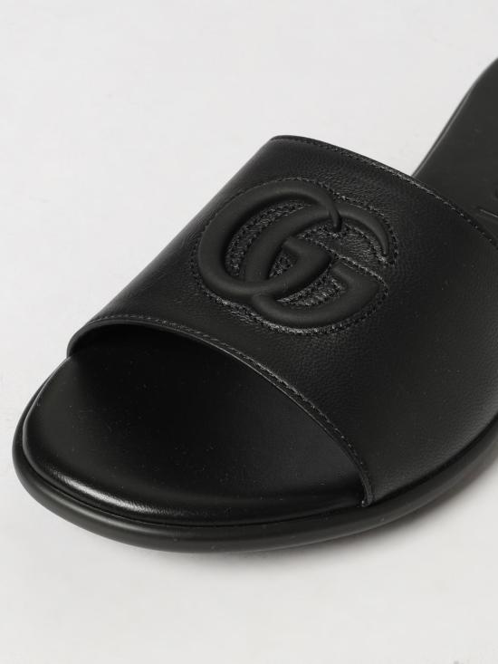 26FW 구찌 인터로킹 G 슬링백 펌프스 874910AAGT4 1000 Black - GUCCI