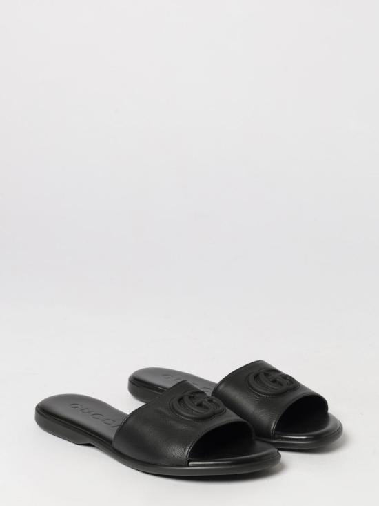 26FW 구찌 인터로킹 G 슬링백 펌프스 874910AAGT4 1000 Black - GUCCI