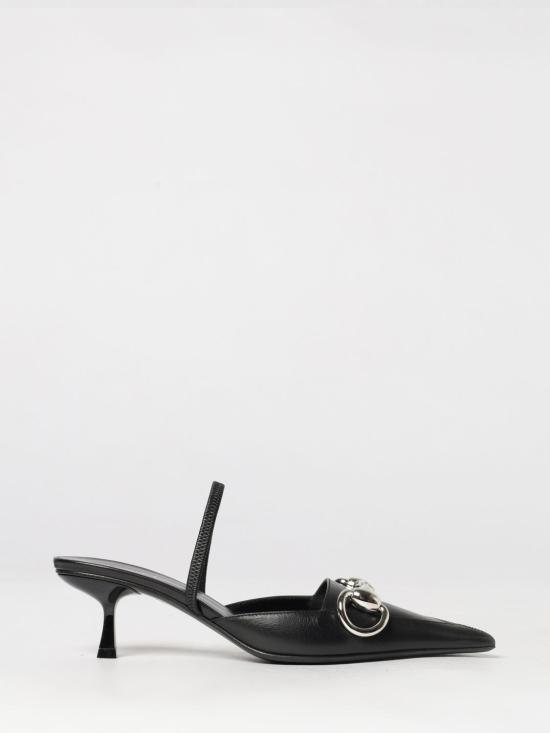26FW 구찌 불바르 가죽 슬링백 펌프스 875075AAGSP 1000 Black
