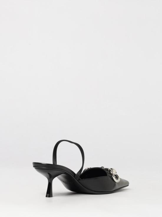 26FW 구찌 불바르 가죽 슬링백 펌프스 875075AAGSP 1000 Black - GUCCI