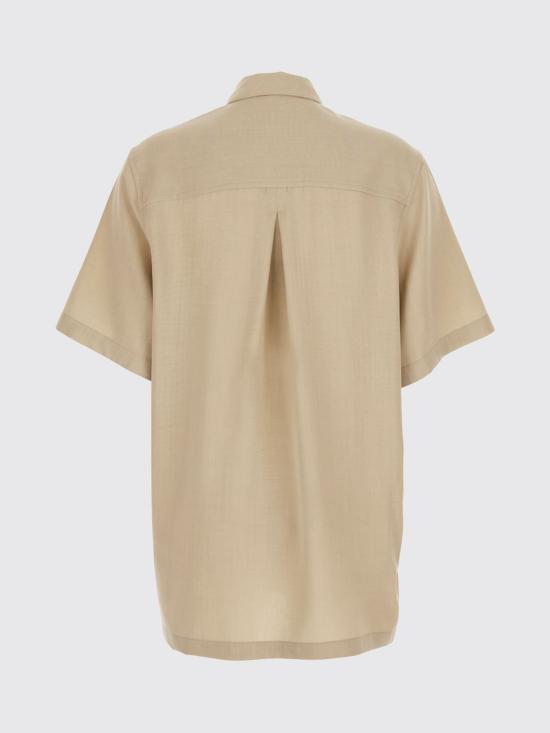 26FW 토템 폴로 티셔츠 263WRT0762FB0475 249 Beige - TOTEME