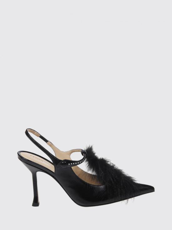 26FW 펜디 힐/펌프스 8J9159AY0W F0ABB Black
