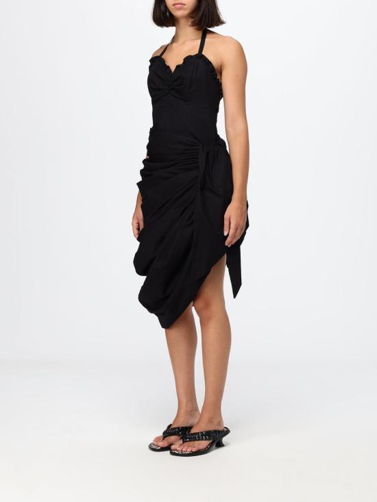 26FW 끌로에 롱 원피스 CH26URO80141 001 Black - CHLOE