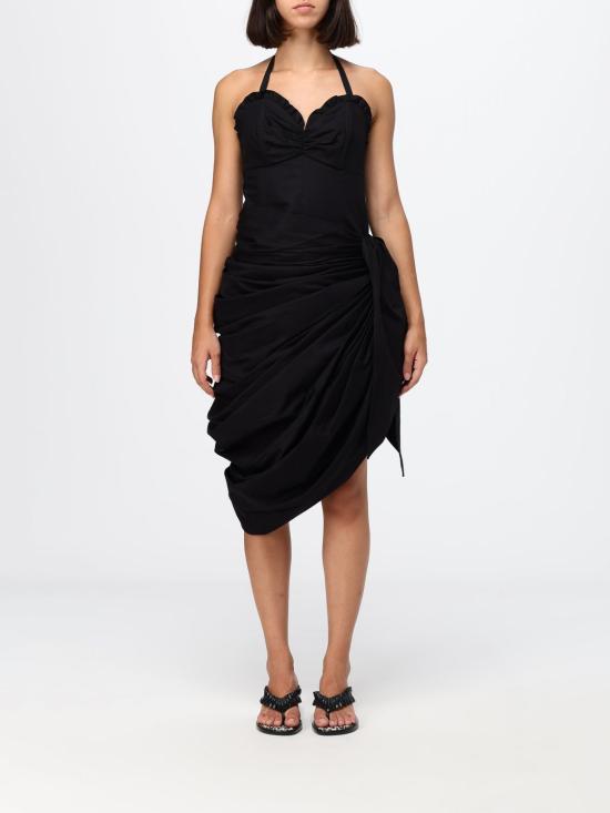 26FW 끌로에 롱 원피스 CH26URO80141 001 Black
