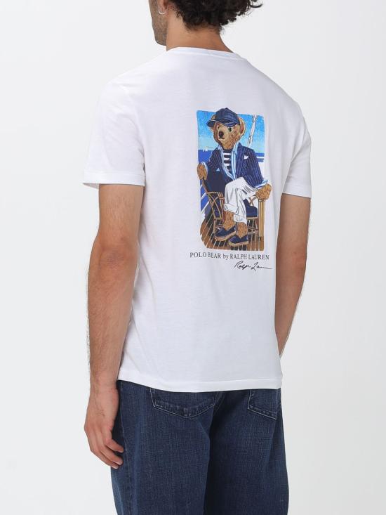26FW 폴로 랄프로렌 반팔 티셔츠 710B21952 001 White - POLO RALPH LAUREN