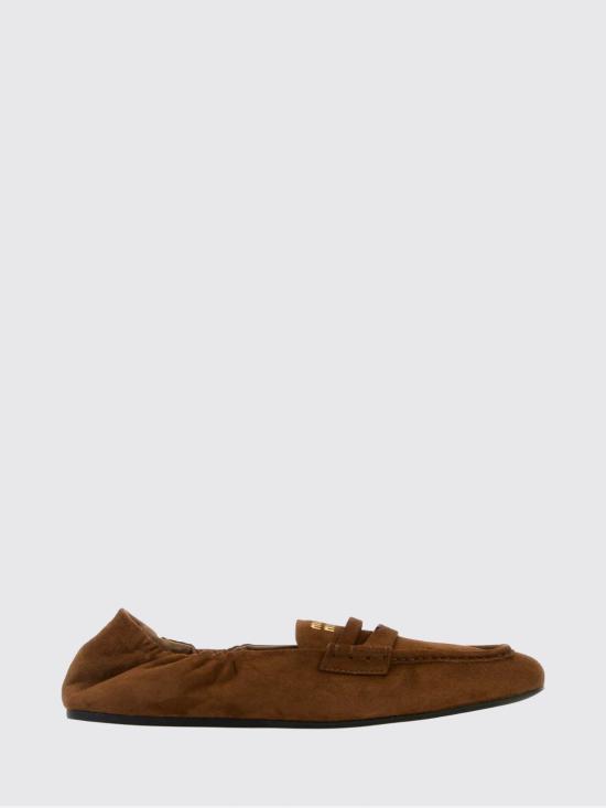 26FW 미우미우 루슈 나파 레더 로퍼 5D341EFD005008 F0316 Brown